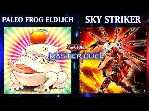 Paleo Frog Eldlich vs Sky Striker | Master Duel