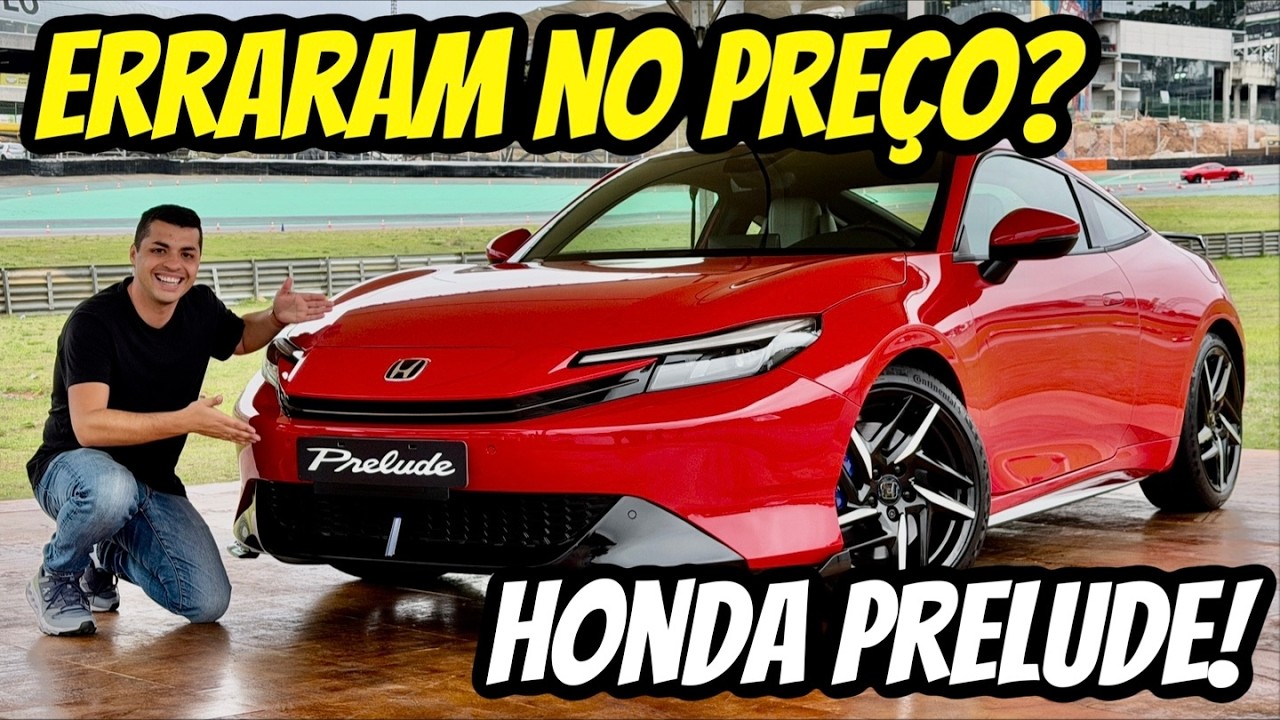 NOVO Honda Prelude - LANÇAMENTO AGORA! A HONDA ACERTOU MUITO!