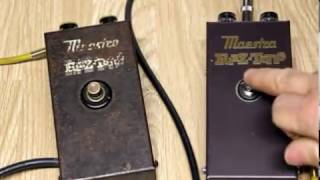 Video thumbnail for Gibson Maestro Fuzz Tone vs Formula B Maestra by Formula B pedals