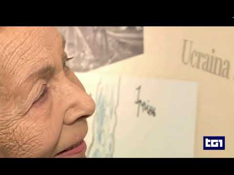 TG1 -4 mar 2023   Mostra Facciamo pace?! La voce dei bambini sulla guerra   Comunità di Sant'Egidio