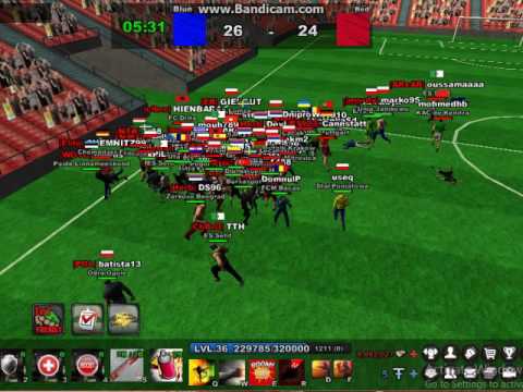 Hooligans game-blue vs red
