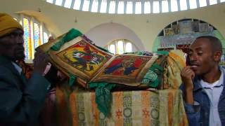 preview picture of video '500 year old painted manuscripts in Axum, Ethiopia 2010'