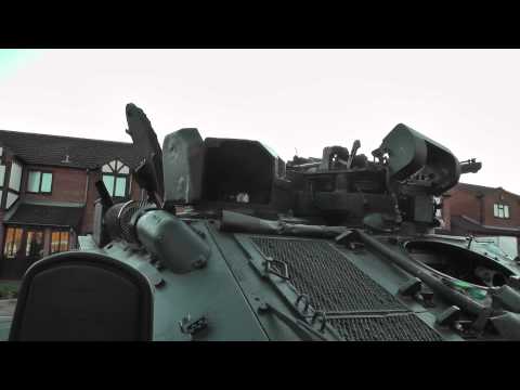 CVRT STRIKER FV102 - Swingfire Sight Door Operation