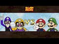 Waluigi Skin Y Wario Vs Mario Bros En Smash Remix