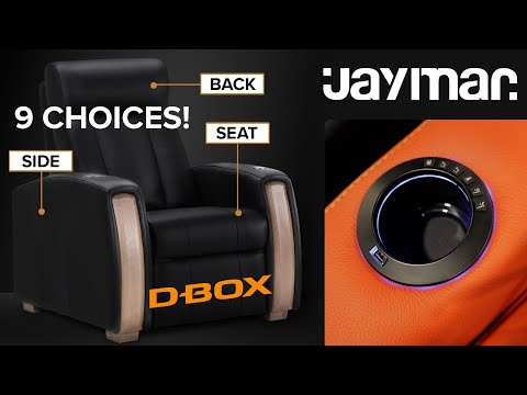 THE MOST CUSTOMIZABLE Seats (with Dbox) You Can Buy! - Jaymar Seating