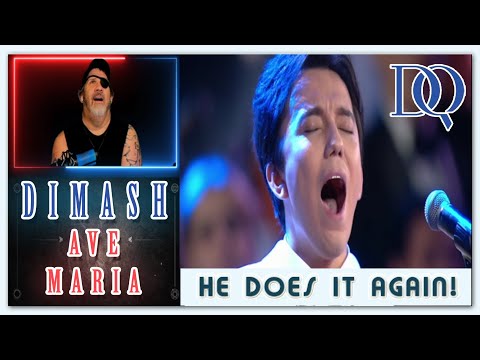 Rock Singer reacts to Dimash - AVE MARIA | New Wave 2021