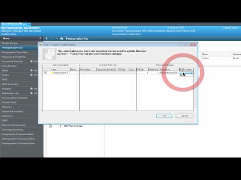 Ehr Based Perioperative Charting And Anesthesia Documentation How To