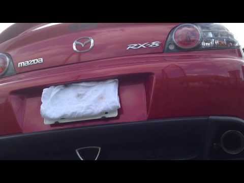 rx8 xforce Cat-back exhaust system