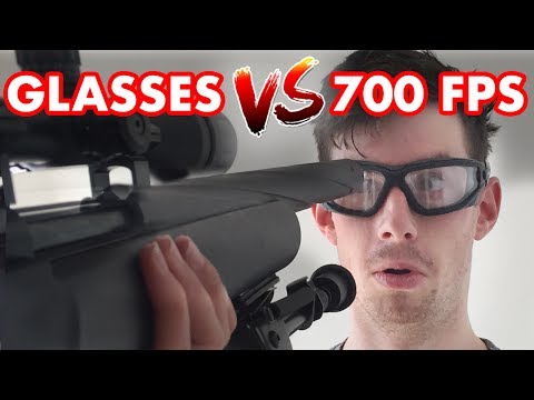 OVERPOWERED Airsoft Sniper VS Gascans and Eyepro