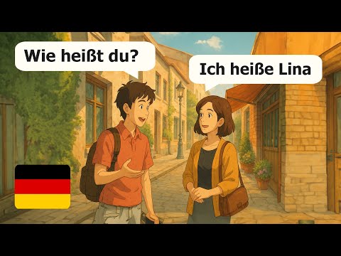 10 Short German Conversations for Beginners | German Dialogues (A1-A2)