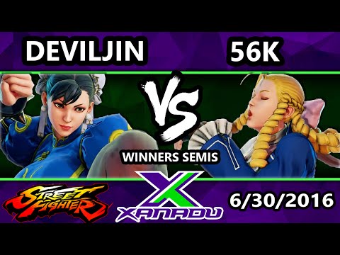 S@X 156 - 56K (Karin) Vs. DevilJin (Chun-Li) SFV Winners Semis - Street Fighter V