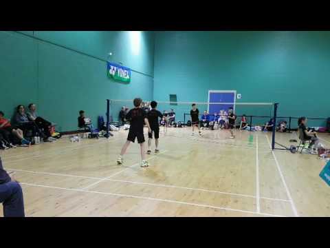 2017 GIYBC U13 BD - Matthew Cheung & Vincent Potanosa (IRE) vs Daniel Kite & Adil Khan (WAL)