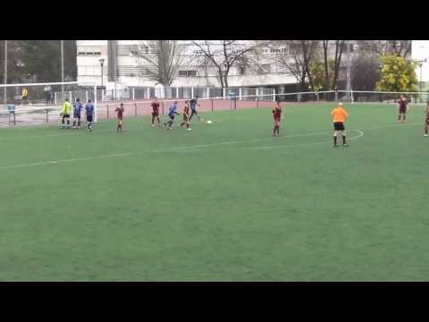 1-0 Sergio, Cuevas y Violero golazo vs Ciudad Getafe - DLAlcorcon - Cadete A - 010314