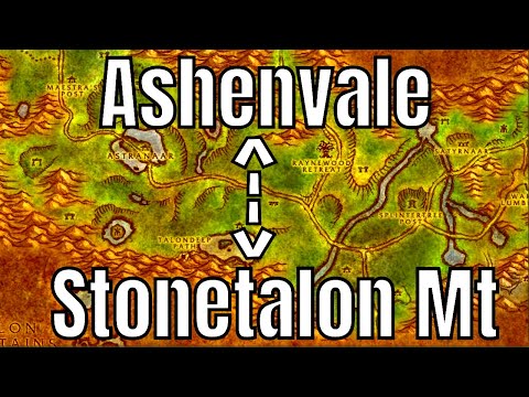 Classic WoW: ✅ Path to Stonetalon Mountains from Ashenvale