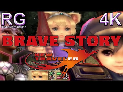 Brave Story New Traveler - PlayStation Portable - Intro, battle and story gameplay [UHD 4K]
