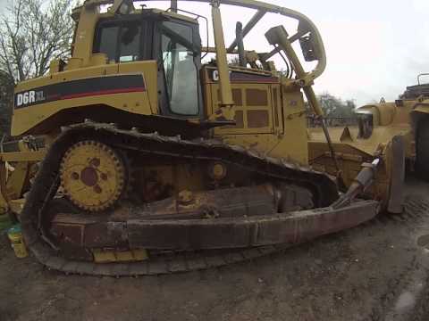 Addition to the fleet: D6R II dozer and 623F Scraper