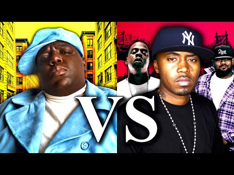 The Epic East Coast Rap Battle: The Notorious B.I.G. vs Nas