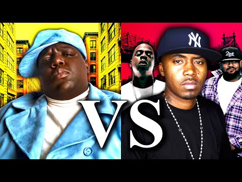 The Notorious B.I.G. Vs. Nas, JAŸ-Z, Wu-Tang & Big L - Beef Documentary [King Of New York]