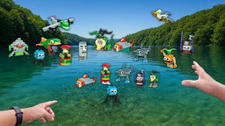 Hunting Italian Brainrot Anomali Lego Ver. : Trulimelo, Tung Tung Sahur, Ketupat Kepat , Octopussini