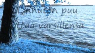 Video thumbnail of "Anna Puu - Linnuton puu (Lyrics)"