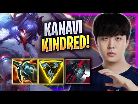 KANAVI DESTROYING WITH KINDRED! - JDG Kanavi Plays Kindred JUNGLE vs Nidalee! | Season 2023