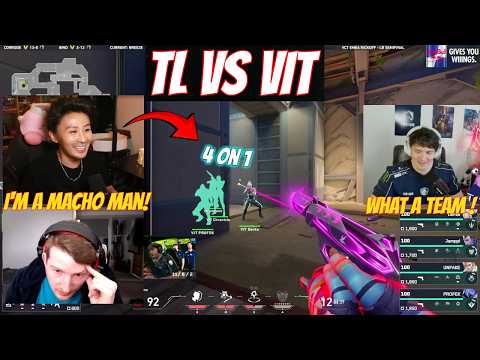Sliggy, Yinsu & ThinkingMansvalo React to TL vs VIT Best Moments in VCT Kickoff