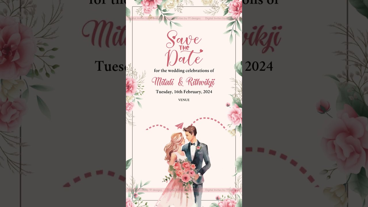 Botanical Garden Save the Date Announce