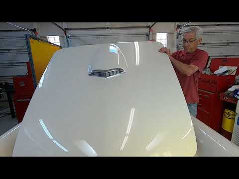1956 Ford Thunderbird Radiator Cooling Fan Shroud Modification. 1955 - 1957
