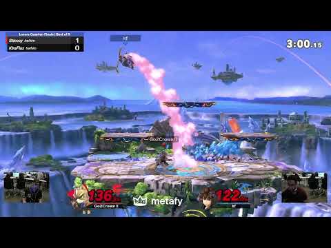 Smash Budokai 3 Losers Quarters - LKA|Sticccy (Fox) vs. KiraFlax (Pit)