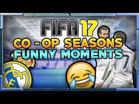 FIFA 17 - Co-op Seasons Funny Moments (HILARIOUS LAUGHTER)