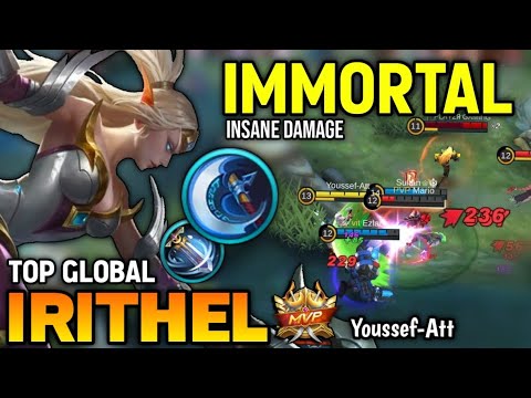 IRITHEL BEST BUILD 2022 | TOP GLOBAL IRITHEL GAMEPLAY | MOBILE LEGENDS✓