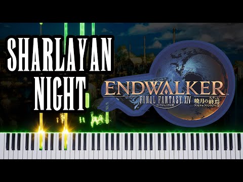 FFXIV Endwalker - Sharlayan Night THeme (Piano Synthesia) 🎹