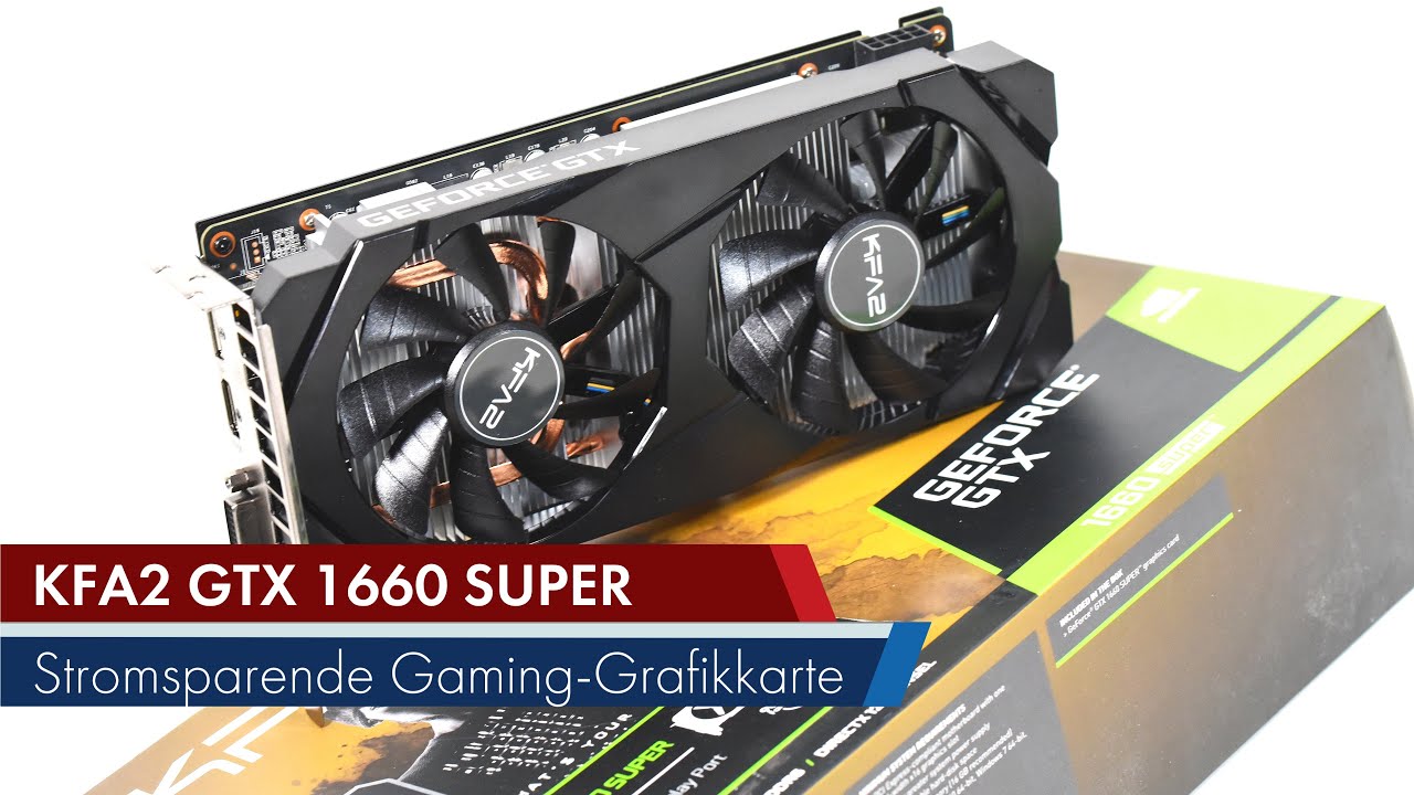Видеокарта KFA2 GeForce GTX 1660 Super 1-Click OC 6GB (60SRL7DSY91K)