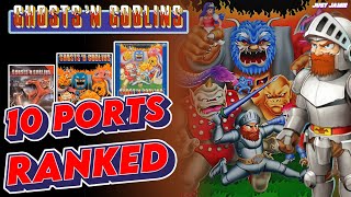 Which Version of Ghosts 'N Goblins Did I Rank No.1? #ghoulsnghosts #capcom #arcadegames 