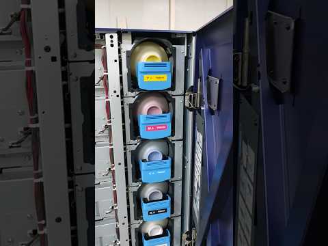 5 colour ACCURIO LABEL PRESS KONICA MINOLTA PRODUCTION MACHINE