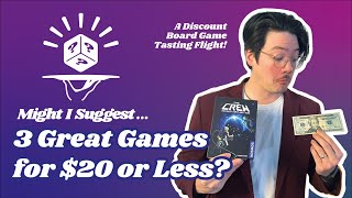 3 Best Board Games Under $20 - A Board Game Tasting Flight!