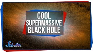 A Strangely Cool Supermassive Black Hole!