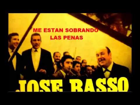 JOSÉ BASSO  - CARLOS ROSSI -  ME ESTAN SOBRANDO LAS PENAS -  TANGO