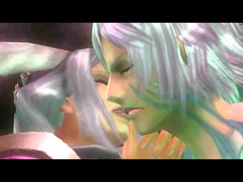 (Wii) Xenoblade Chronicles HD Cutscene 148 - Inside the Heart of the Bionis - JAPANESE