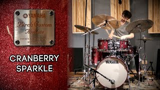 Video thumbnail for YAMAHA Birch Custom Absolute - Cranberry Sparkle by Steve Maxwell Drums