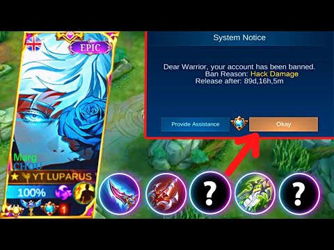 CHOU GAMEPLAY MOBILE LEGENDS (CHOU DAMAGE HACK)💯100000 DAMAGE 💢