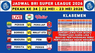 Download lagu Liga 1 2025 Matchday 34 Schedule - Persib vs Persijap - Borneo vs Malut United - Liga 1 Indonesia... mp3 Download lagu Liga 1 2025 Matchday 34 Schedule - Persib vs Persijap - Borneo vs Malut United - Liga 1 Indonesia... mp3