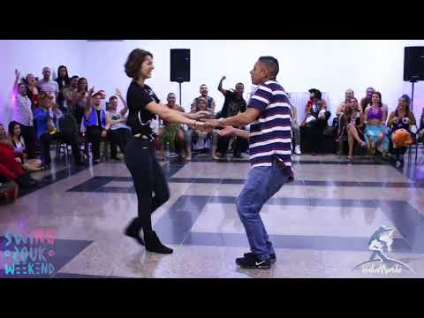 Baila Mundo - Emeline Rochefeuille e Jefferson Dadinho (Swing Zouk Weekend 2018)