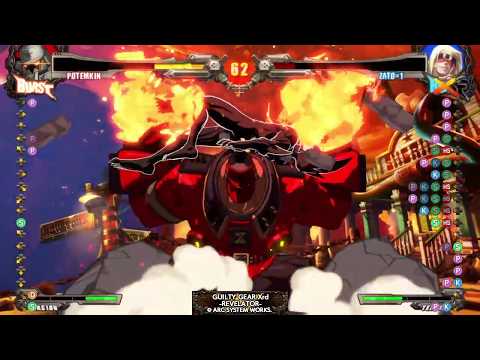 Guilty Gear Xrd Rev2 3/21/19 MechWarriorNY (Potemkin) vs RyuGoomba (Zato) 2