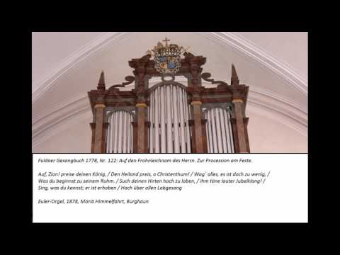 Fuldaer Gesangbuch 1778 (Nr. 122) - Auf, Zion! preise deinen König