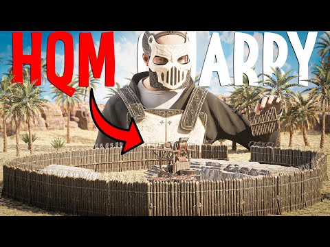 TAKING OVER THE HQM QUARRY IN RUST