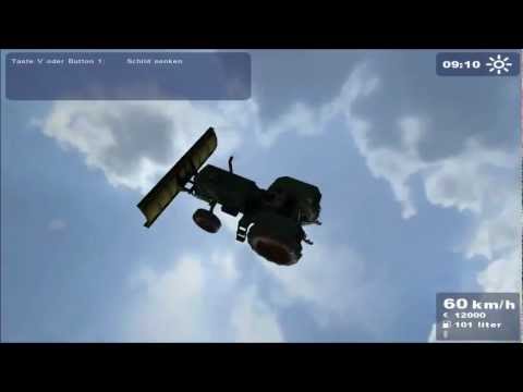 1.000 Meter Traktor Jump FAIL/BUG - Landwirtschafts Simulator 2009