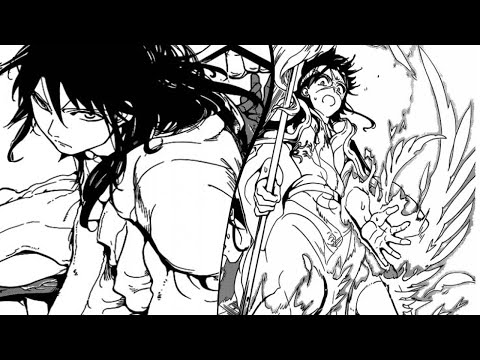 マギ Magi Chapter 280 マギ   Review Kouen Death & Sinbad Wins!