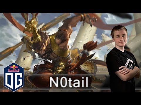 OG.n0tail Monkey King Gameplay - Ranked Match - OG Dota 2.