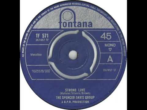 UK New Entry 1965 (156) The Spencer Davis Group - Strong Love